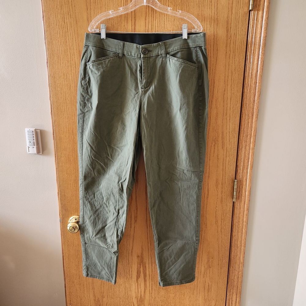Womens Olive Green Pants
